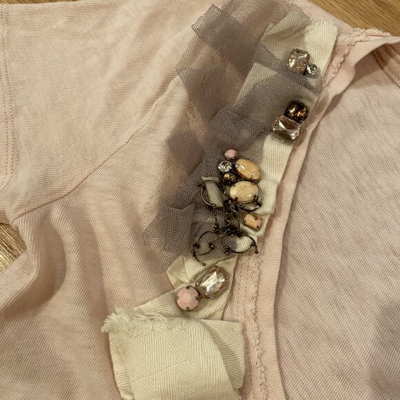 J Crew Jewel-Embellished top - Picture 3 of 4